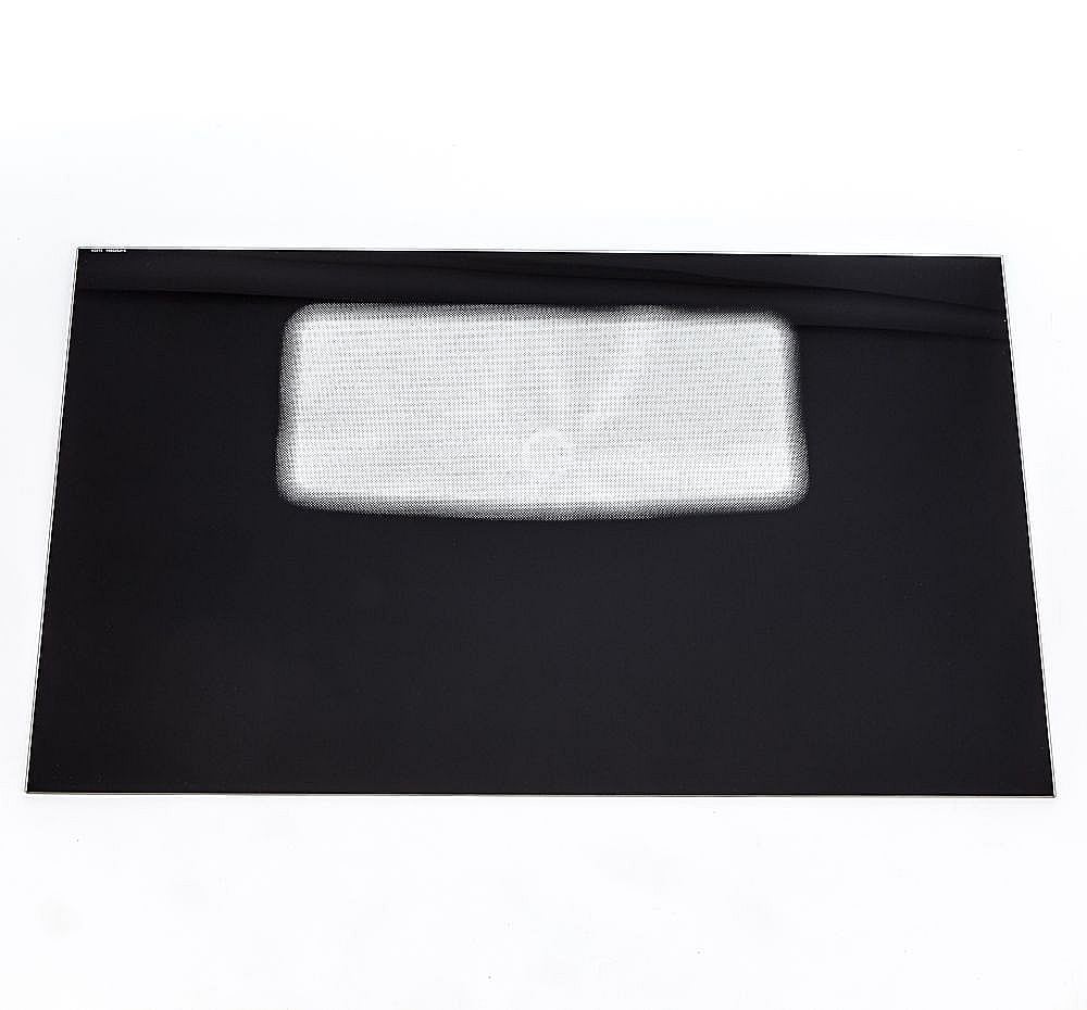 Photo of Wall Oven Door Outer Panel (Black) from Repair Parts Direct