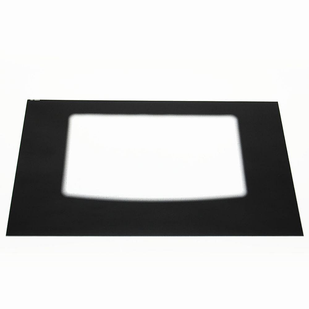 Photo of Range Oven Door Outer Glass (Black) from Repair Parts Direct