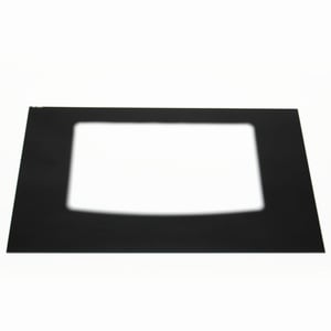 Range Oven Door Outer Glass (black) 316202820