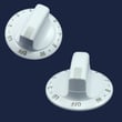 Range Surface Burner Knob for Kenmore 79094680301 - Part 316208100