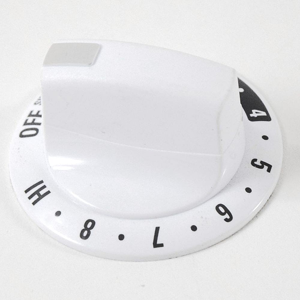 Kenmore Part #316208106, Range Surface Burner Knob | 2.20 x 2.20 x 1.15