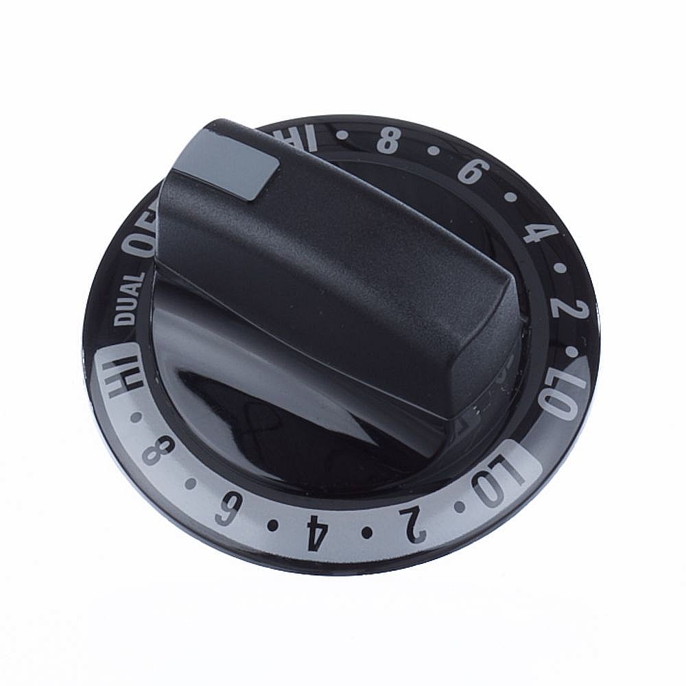 Kenmore Part #316208110, Range Surface Burner Knob | 2.20 x 2.15 x 1.15