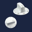 Range Surface Burner Knob for Kenmore 79046252400 - Part 316208112