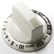 Range Surface Burner Knob for Kenmore 79042734403 - Part 316208117