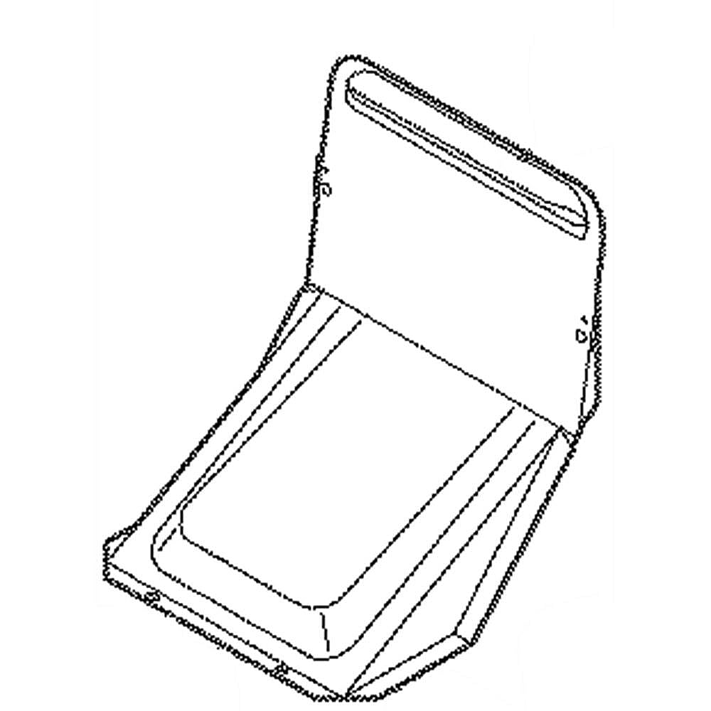 Part #316208901, Range Oven Vent (Replaces 316208903) / 15.90 x 9.75 x 3.65