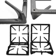 Range Surface Burner Grate for Kenmore 79071549600 - Part 316213804