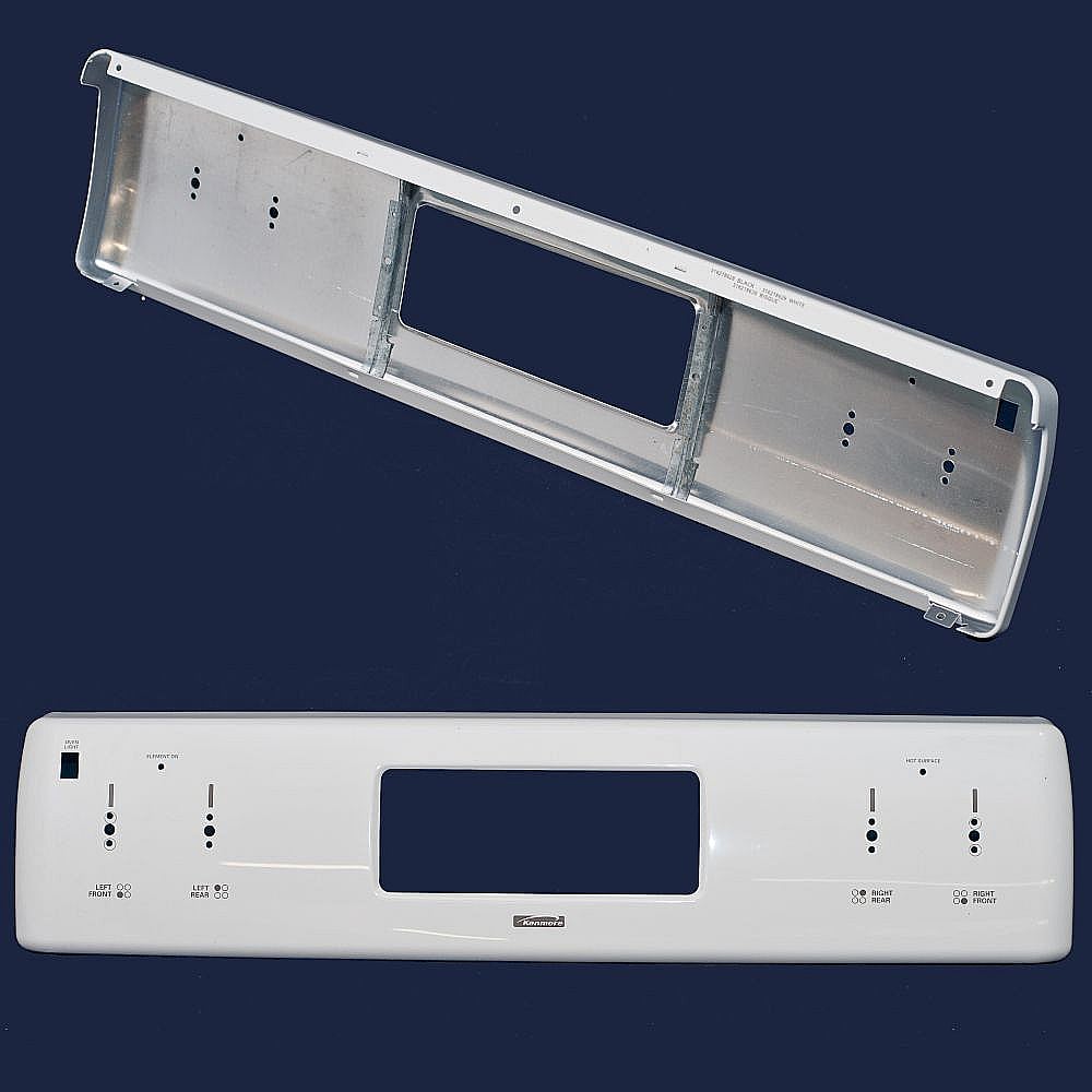 Kenmore Part #316218630, Range Control Panel (Bisque) | 30.00 x 7.50 x 2.50