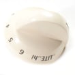 Range Surface Burner Knob for Frigidaire FGF368GSB - Part 316220003