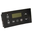 Range Oven Control Overlay (Black)