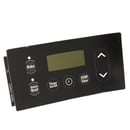 Range Oven Control Overlay (Black)