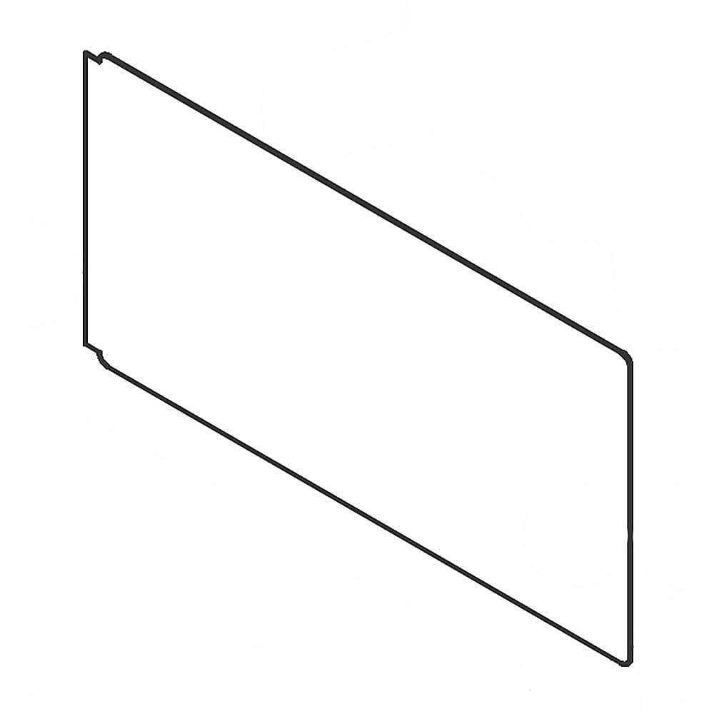 Wall Oven Control Overlay (Black)