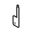 Range Oven Door Hinge Cover, Left for Frigidaire FGF337ABJ - Part 316233500