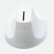Range Surface Burner Knob (white) for Kenmore 79045719102 - Part 316240800