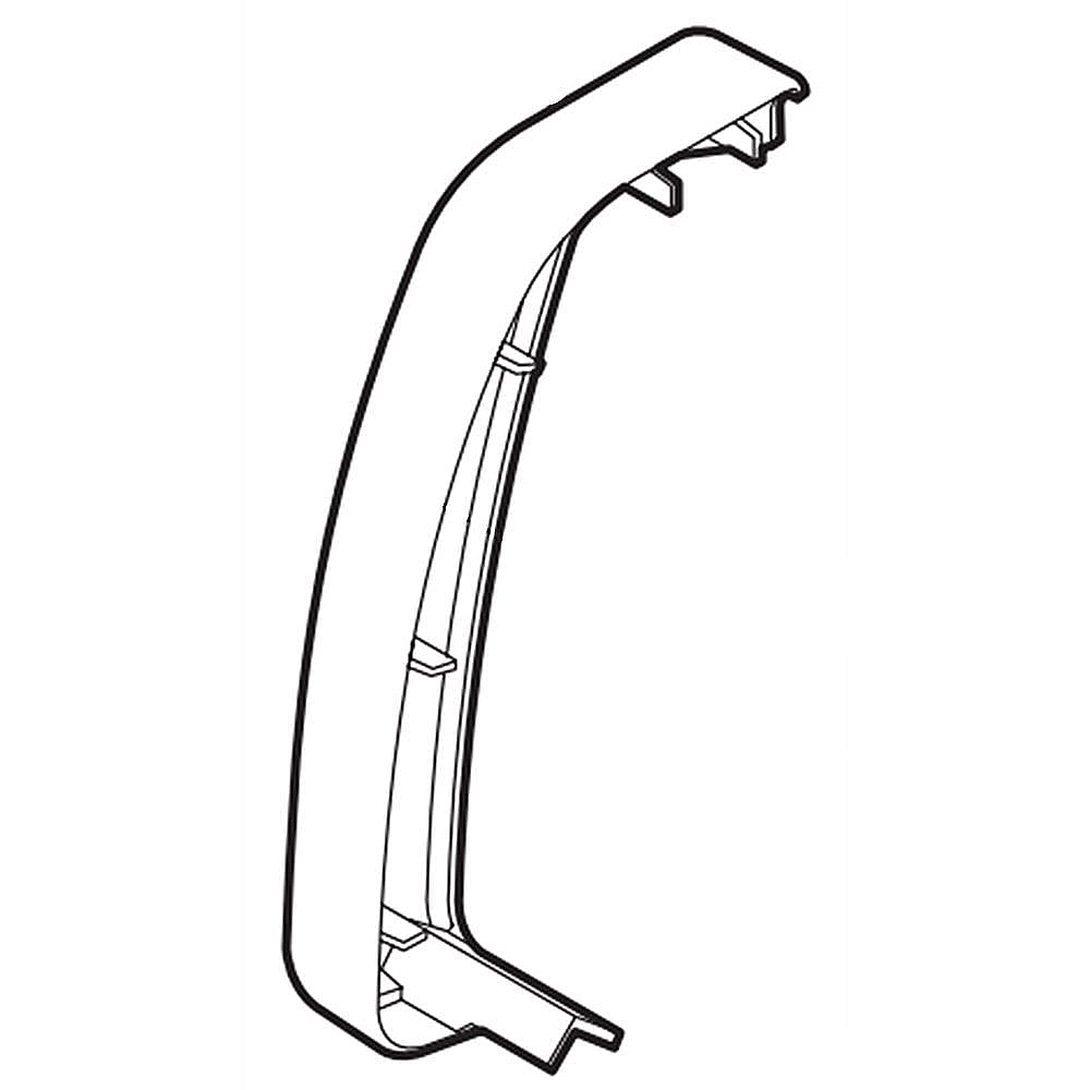 Gibson Part #316240901, Oven End Cap | 7.40 x 2.70 x 1.95