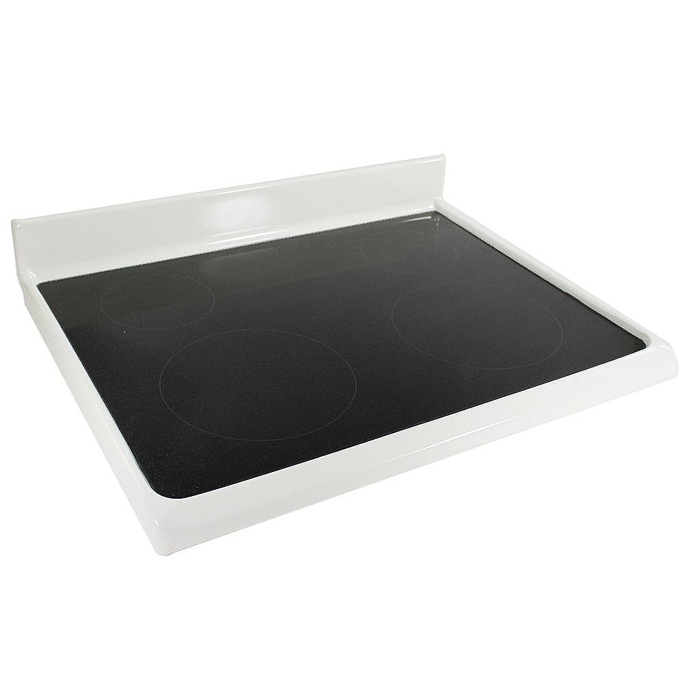 Kenmore Part #316251972, Range Glass Main Top (Black And Bisque) | 41.25 x 36.75 x 5.75