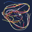 Range Wire Harness for Frigidaire FEF336ECF - Part 316253152