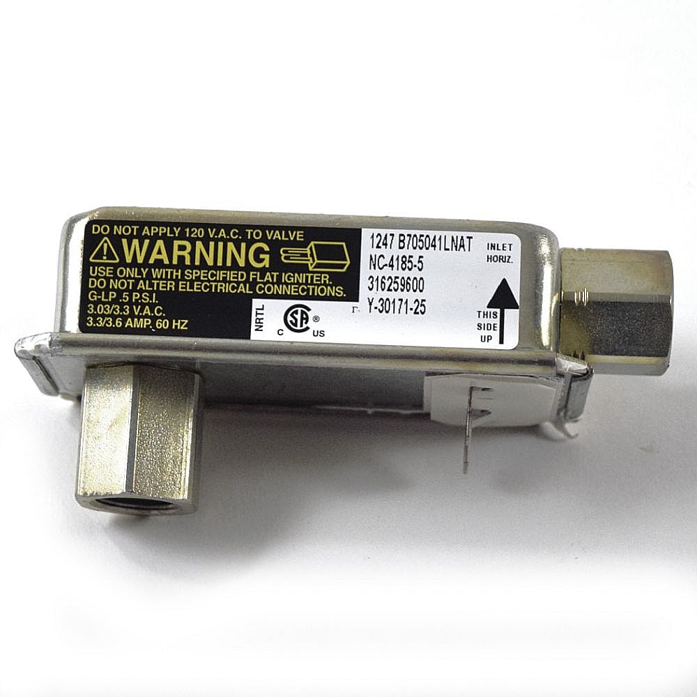 Part #316259600, Range Oven Gas Valve / 5.00 x 2.30 x 2.15