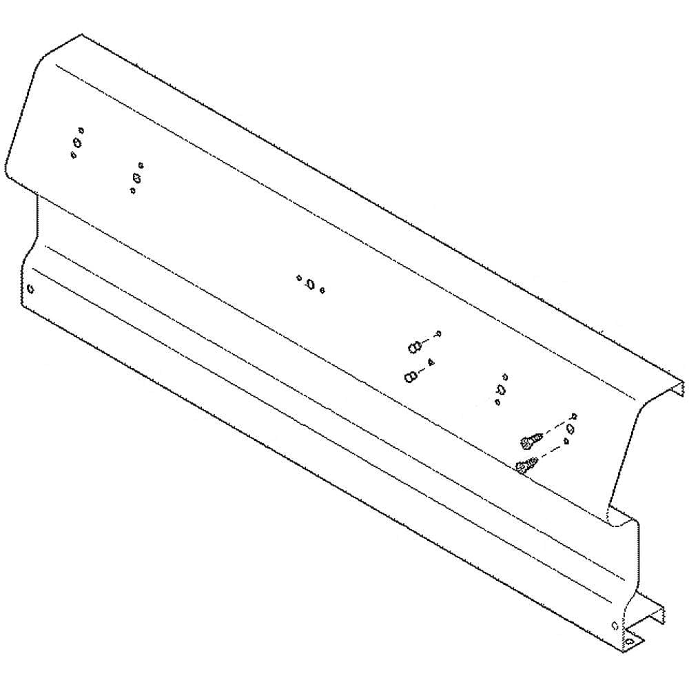 Kenmore Part #316263342, Range Control Panel | 50.00 x 12.00 x 5.00