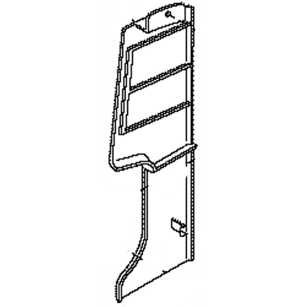 Kenmore Part #316267205, End Cap | 13.80 x 4.85 x 2.65