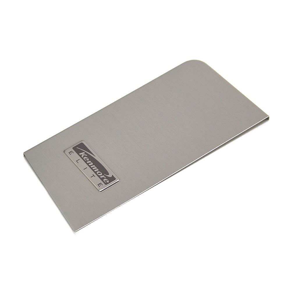 Part #316267804, Range Control Panel Trim And Nameplate (Stainless) / 6.30 x 3.05 x 0.70