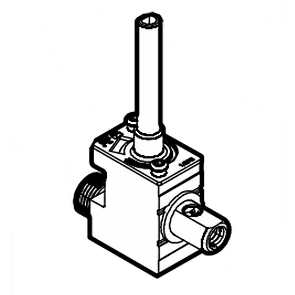 Part #316271303, Range Surface Burner Valve, 14, 000-Btu / 2.90 x 1.70 x 0.65
