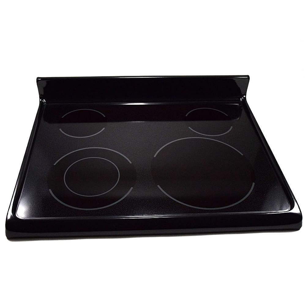 Photo of Range Main Top (Black) from Repair Parts Direct