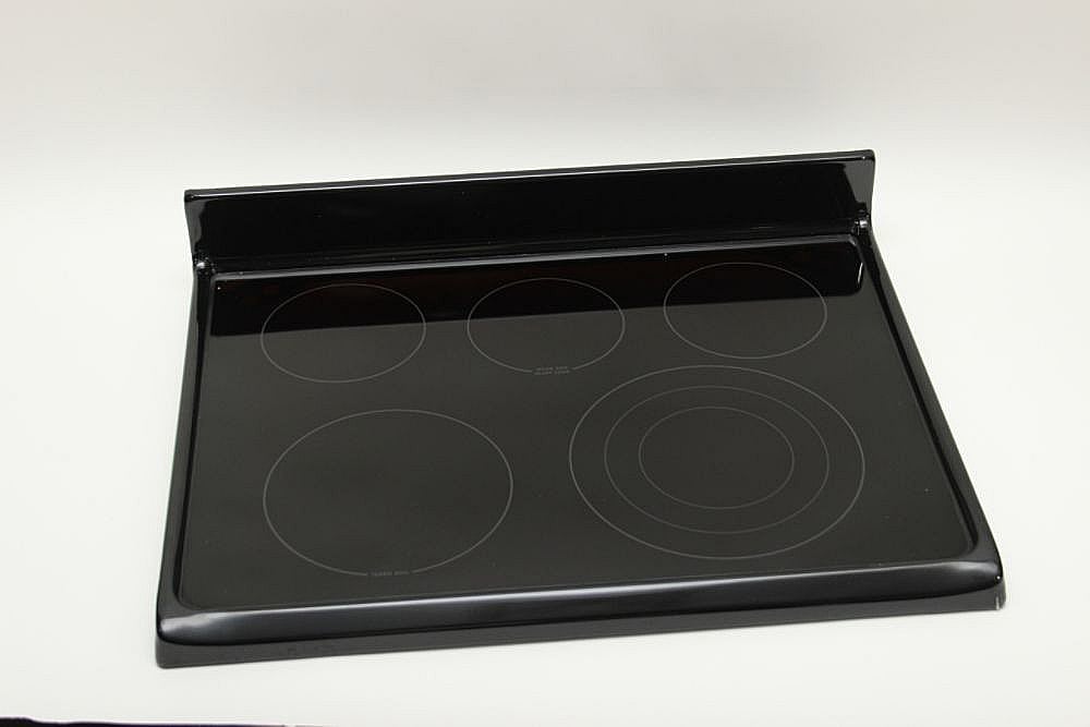 Photo of Range Main Top (Black) from Repair Parts Direct