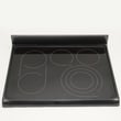 Cooktop Main Top Assembly (black) for Frigidaire CPEF3081MFD - Part 316282957