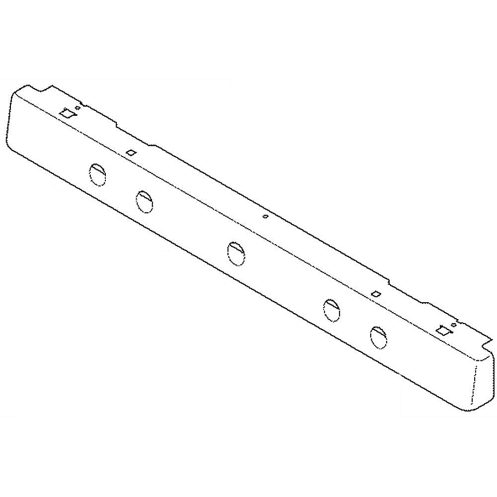Kenmore Part #316290419, Range Surface Burner Manifold Panel (White)