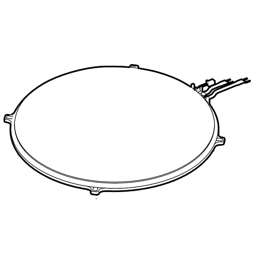Kenmore Part #316300900, Range Induction Coil, 10-In | 13.30 x 12.10 x 1.25