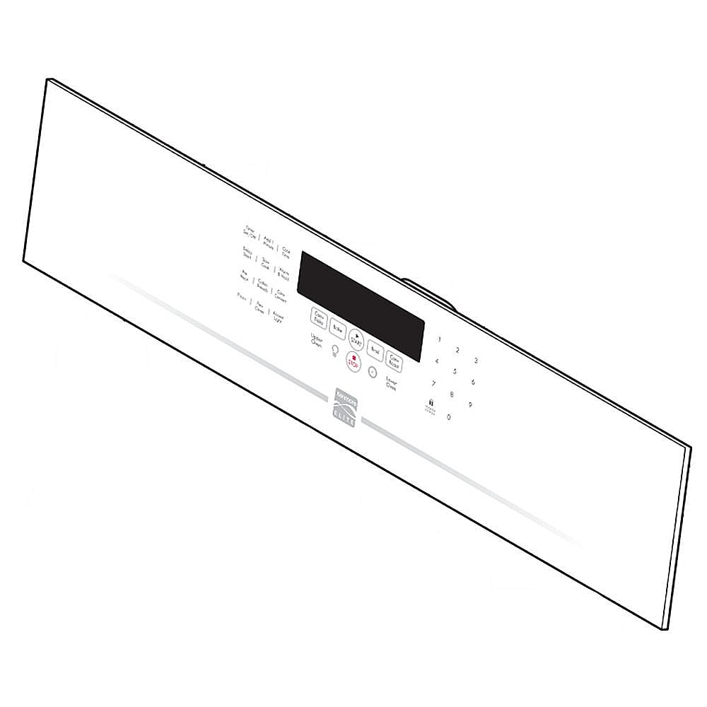 Kenmore Elite Part #316350823, Wall Oven Control Panel | 30.00 x 6.75 x 2.00