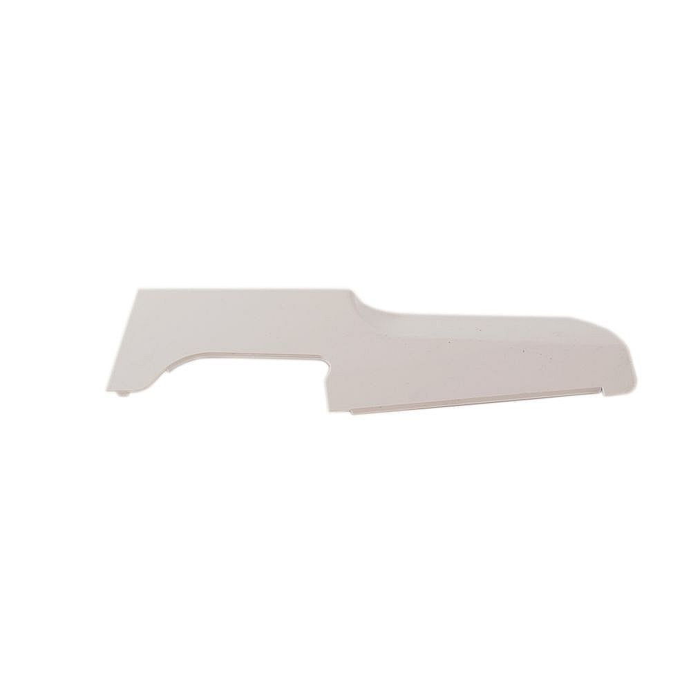 Kenmore Elite Part #316351204, Range Backsplash End Cap, Left (White) | 17.65 x 5.00 x 1.45
