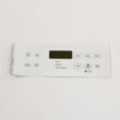 Range Oven Control Overlay (White)