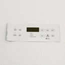 Range Oven Control Overlay (White)