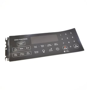 Range Oven Control Overlay 316352202
