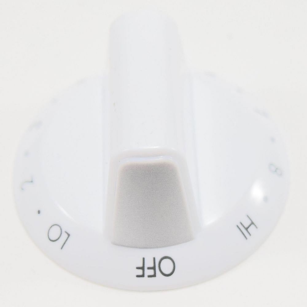 Kenmore Part #316352800, Range Surface Burner Knob | 2.00 x 1.95 x 1.10