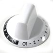 Range Surface Burner Knob for Kenmore 79092204017 - Part 316352804