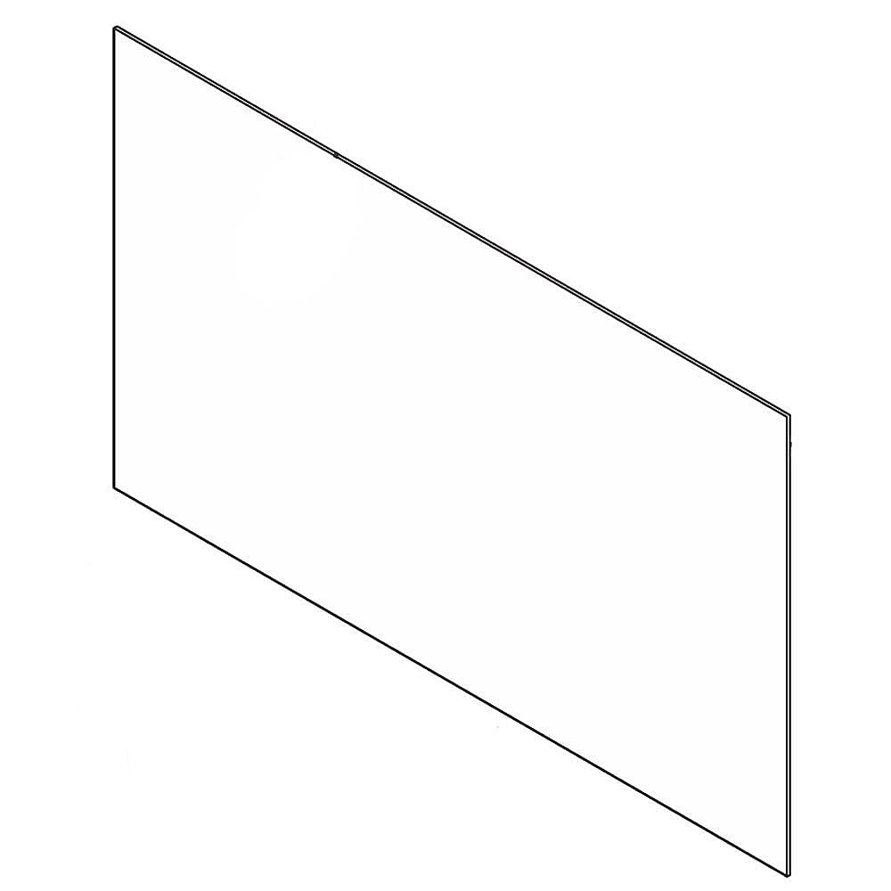 Part #316355502, Ikea Range Oven Door Outer Panel (Black Stainless) / 36.00 x 30.25 x 6.00