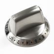 Range Surface Element Knob (stainless) for Kenmore 79092903015 - Part 316356403