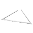 Range Oven Door Trim (white) for Frigidaire FGF368GSB - Part 5304534833