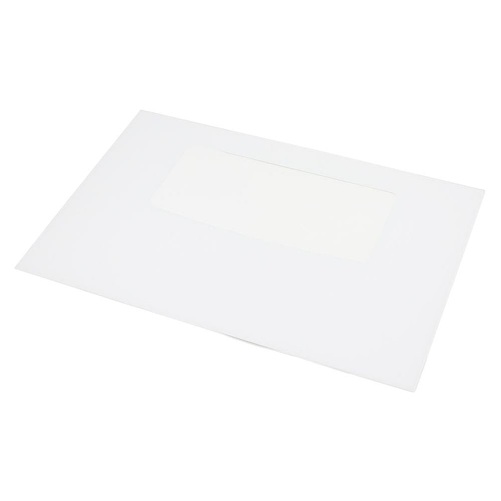Kenmore Part #316402615, Range Oven Door Outer Glass (White)