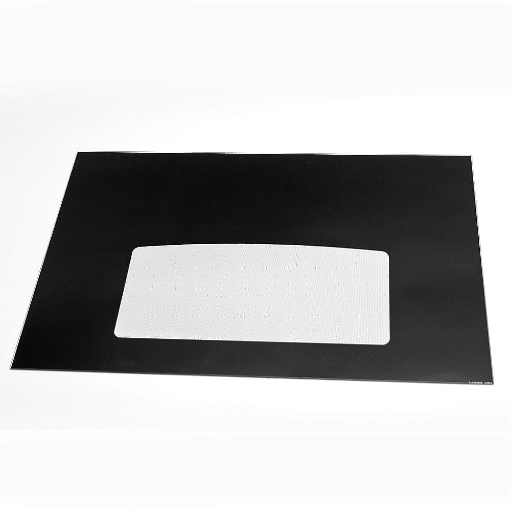 Range Oven Door Outer Glass Black 316402616