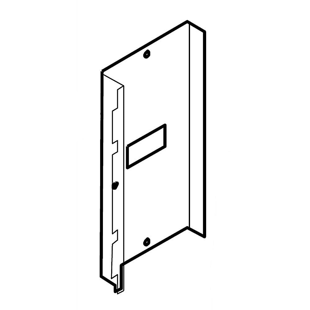 Part #316404601, Universal/multiflex (Frigidaire) Range Side Panel Support Bracket