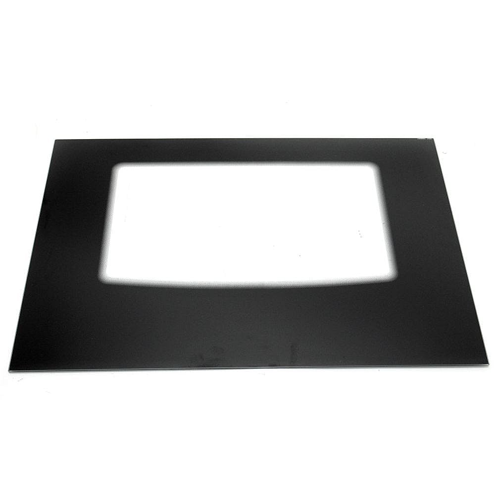 Photo of Range Oven Door Outer Panel (Black) from Repair Parts Direct