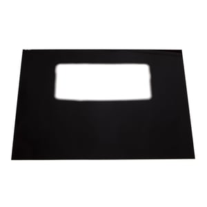 Range Oven Door Outer Panel (black) 316406401