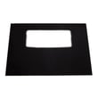 Range Oven Door Outer Panel (black) for Frigidaire GLEFM97FPBD - Part 316406404