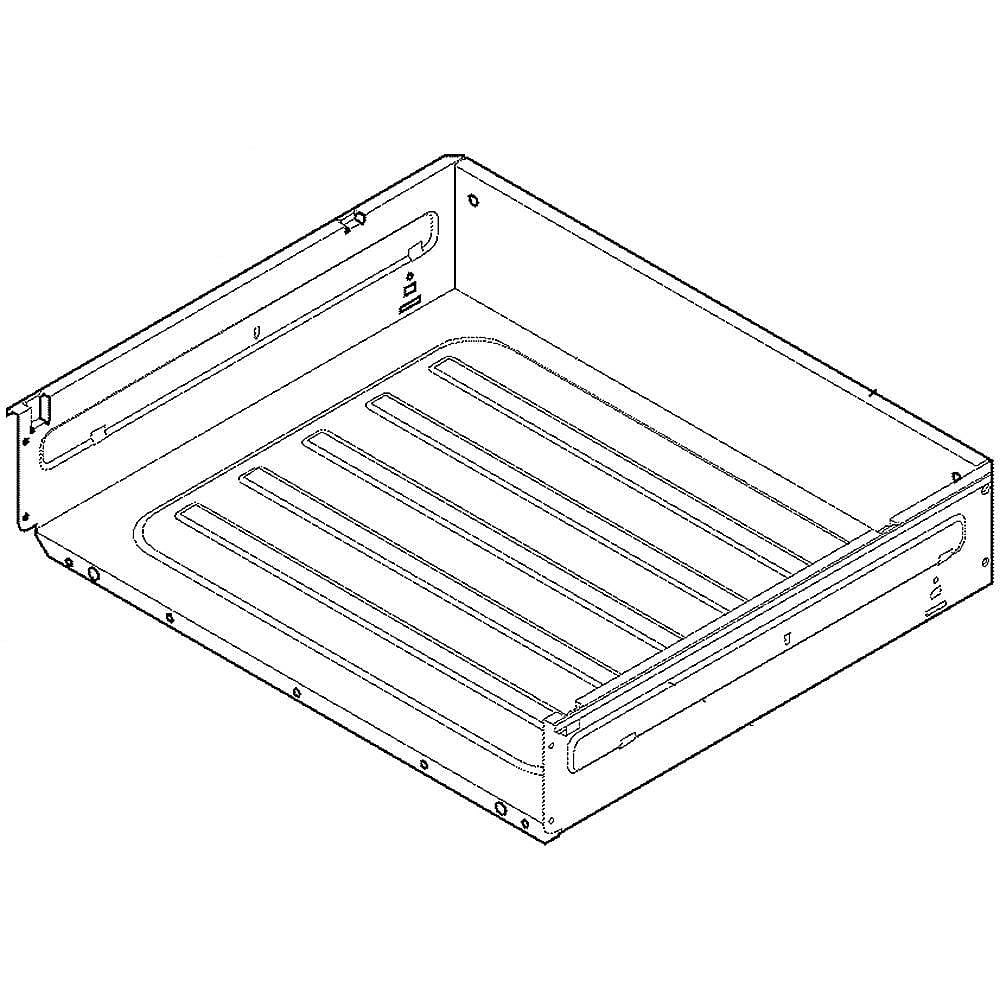 Photo of Part #316408903, Drawer from Repair Parts Direct