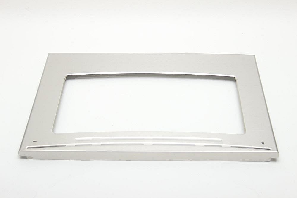 Kenmore Part #316415502, Range Oven Door Outer Panel (Stainless) | 12.13 x 7.50 x 13.75