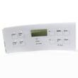 Range Oven Control Overlay (white) 316419105