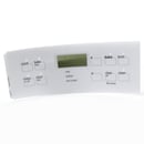 Range Oven Control Overlay (White) (replaces 316352024, 316419104, 316419110, 316419111, 316419138, 316419143, 318214512)